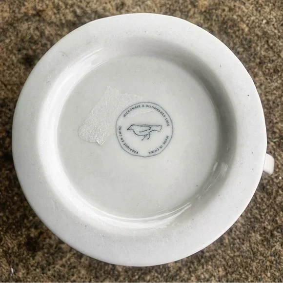 Anthropologie Letter R Initial Monogram Mug - Picture 2 of 2